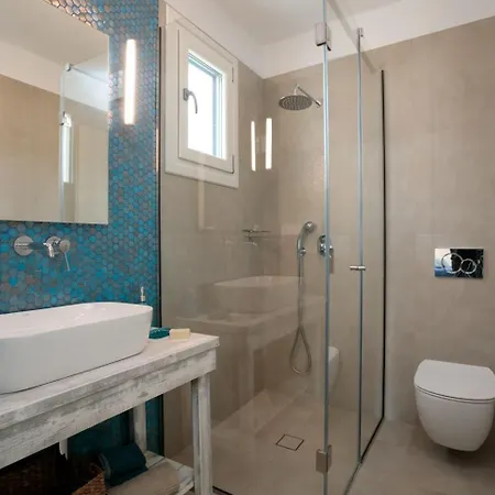 Salt, Luxurious Beachfront Retreat In Mikri Vigla, Naxos Сasa de vacaciones