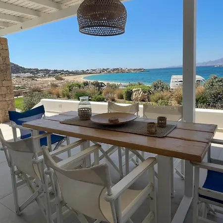 Salt, Luxurious Beachfront Retreat In Mikri Vigla, Naxos Сasa de vacaciones Mikri Vigla