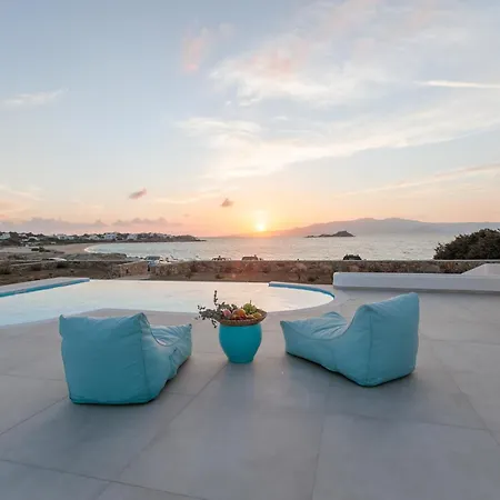 Salt, Luxurious Beachfront Retreat In Mikri Vigla, Naxos Сasa de vacaciones Mikri Vigla